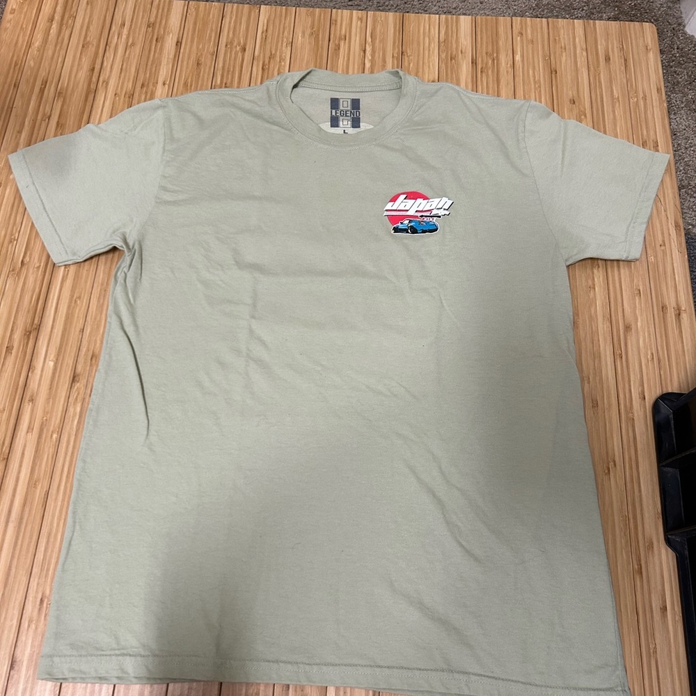 Light Olive Graphic Tee